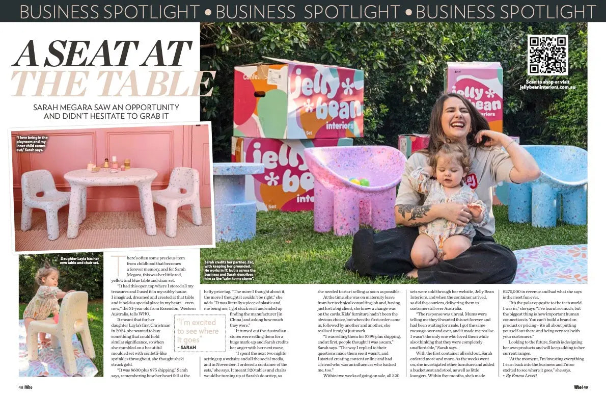 Jellybean Interiors A Seat at the Table Founder Story by Who Magazine