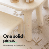 Juego de mesa y sillas infantiles Confetti
