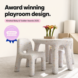 Juego de mesa y sillas infantiles Confetti