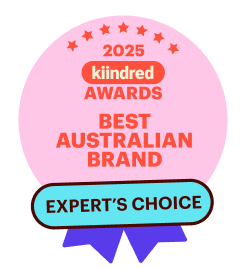 2025 Kiindred Award, Best Australian Brand, Expert Choice