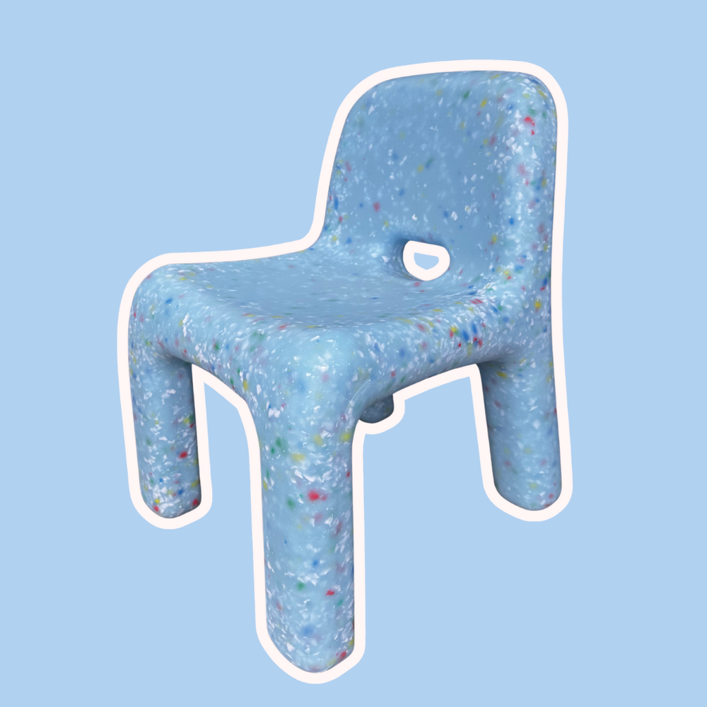 Confetti Chair | Blueberry
