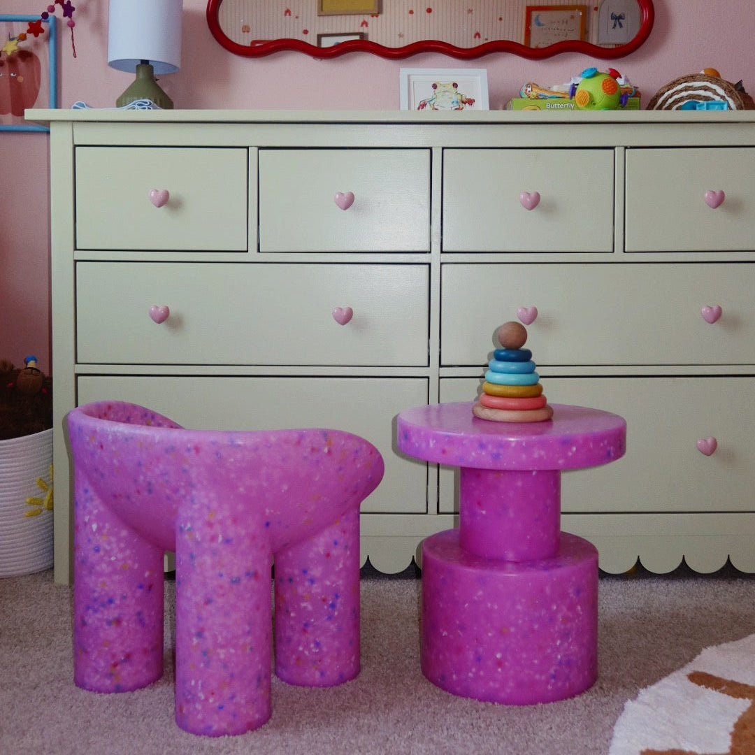 Silla cubo | Niño | Sandía Azucarada
