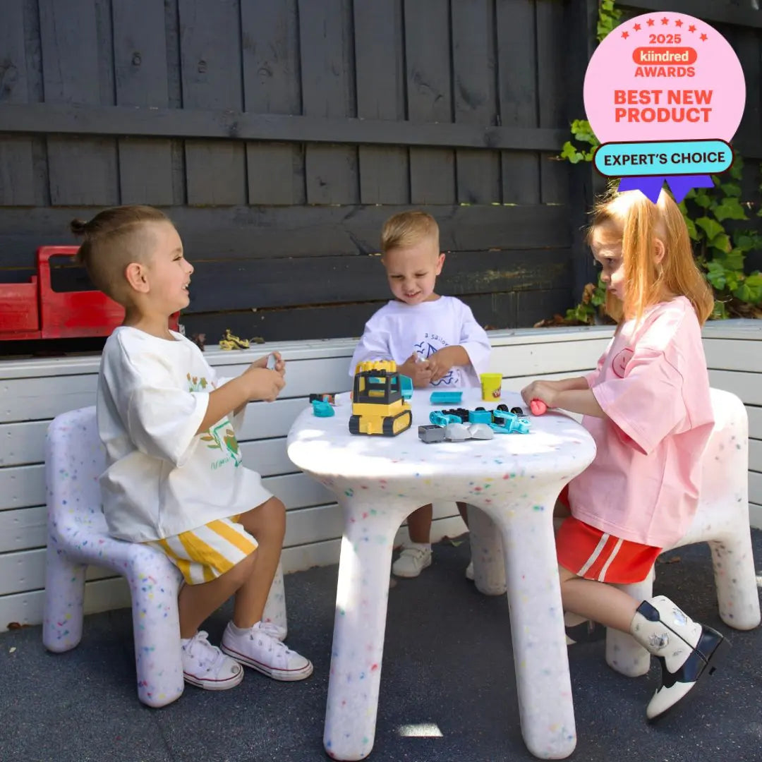 Confetti Children's Table + Chairs Bundle Set Saver Jellybean Interiors